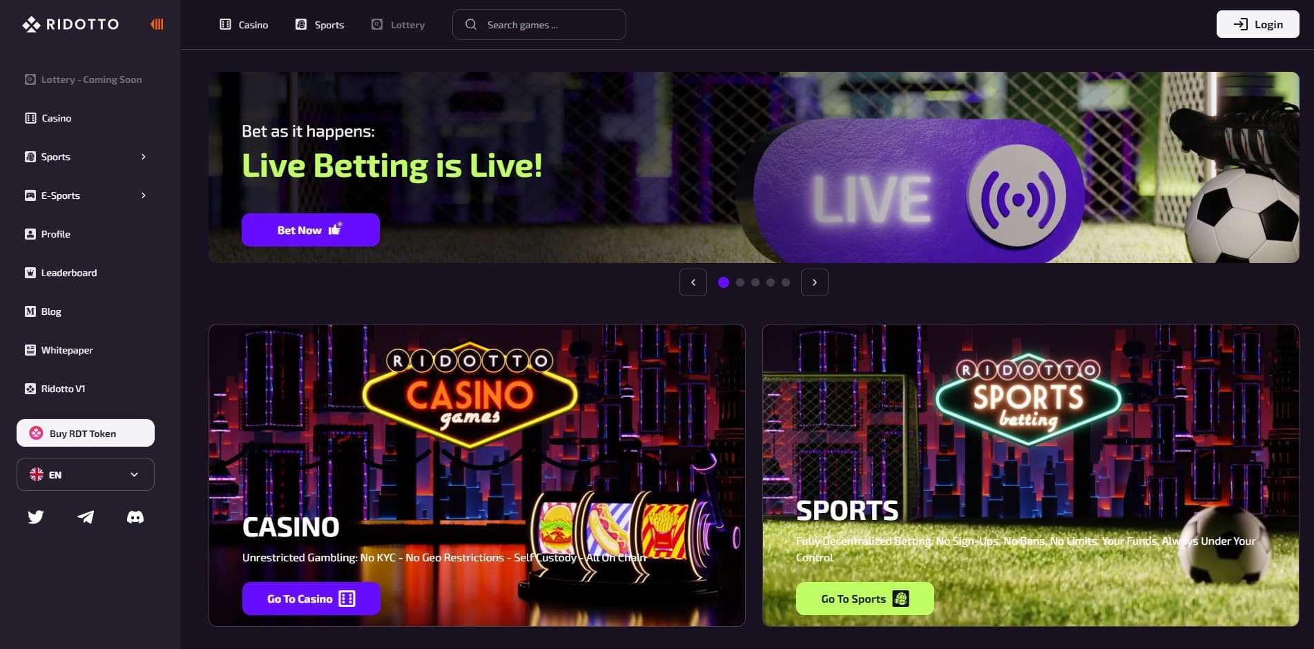 GAMBLING APP